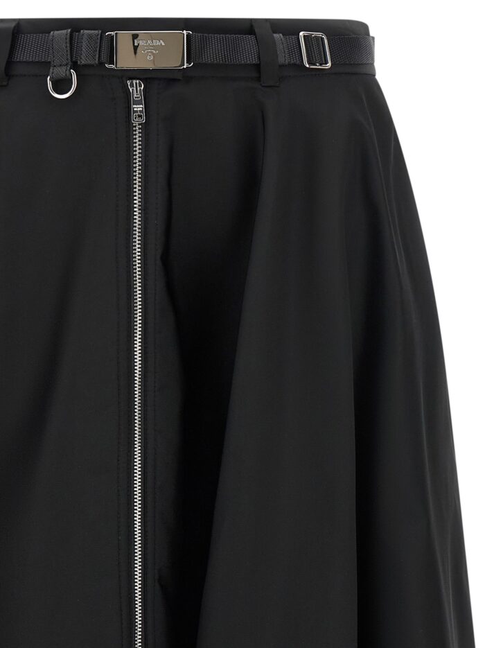 PRADA Re-Nylon Flared Skirt
