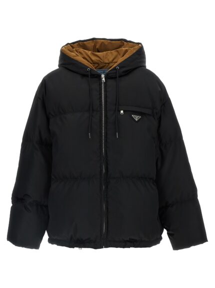 PRADA Re-Nylon Maxi Down Jacket