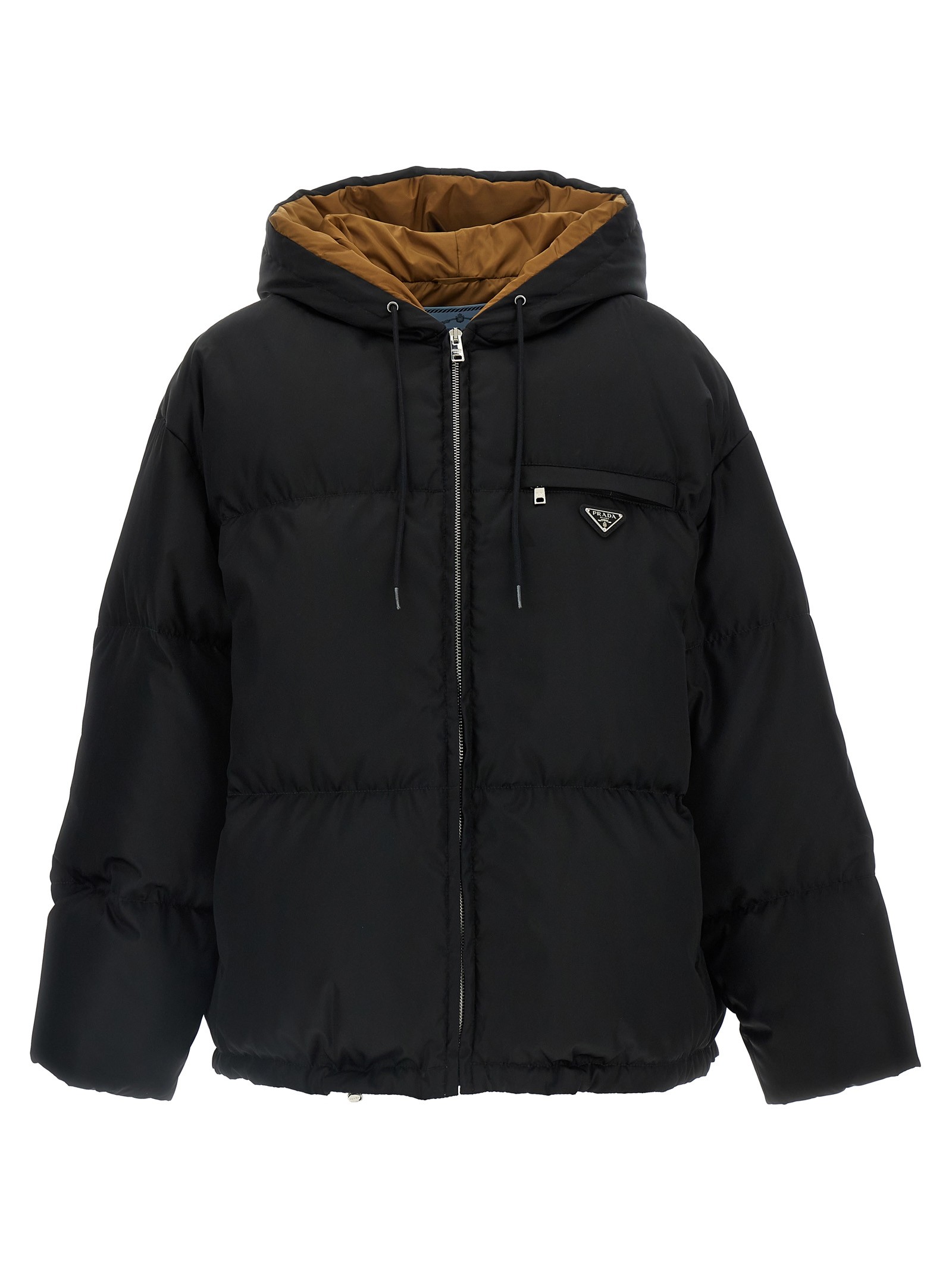 PRADA Re-Nylon Maxi Down Jacket
