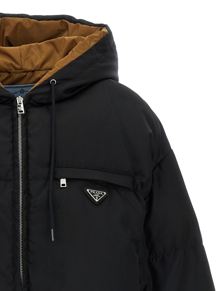 PRADA Re-Nylon Maxi Down Jacket