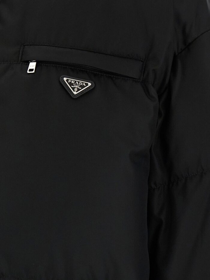 PRADA Re-Nylon Maxi Down Jacket