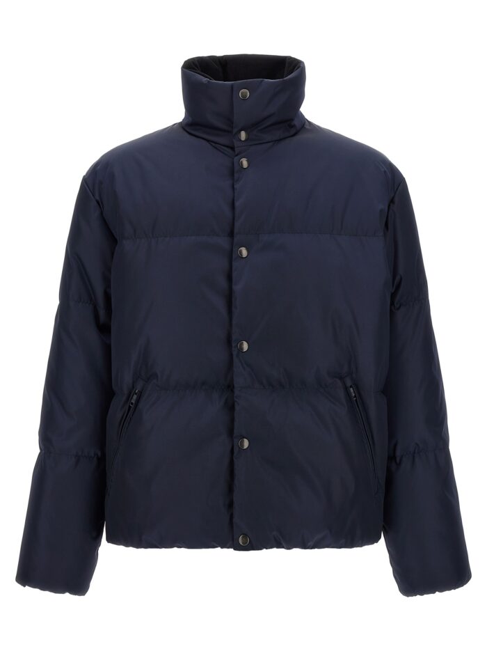 prada re nylon medium down jacket PRADA Re-Nylon Medium Down Jacket