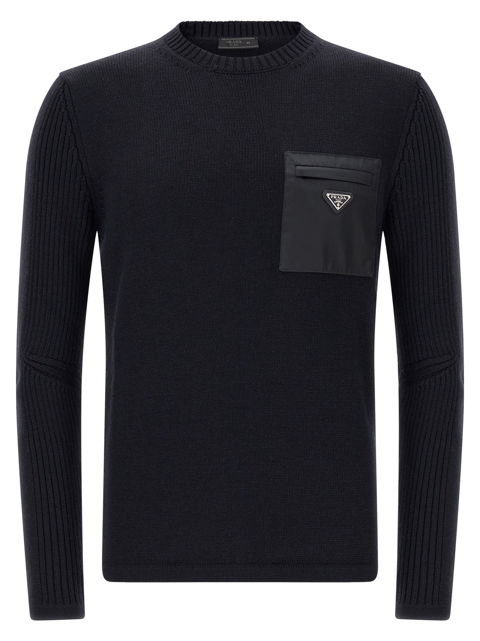 PRADA 'Re-Nylon' Pocket Sweater