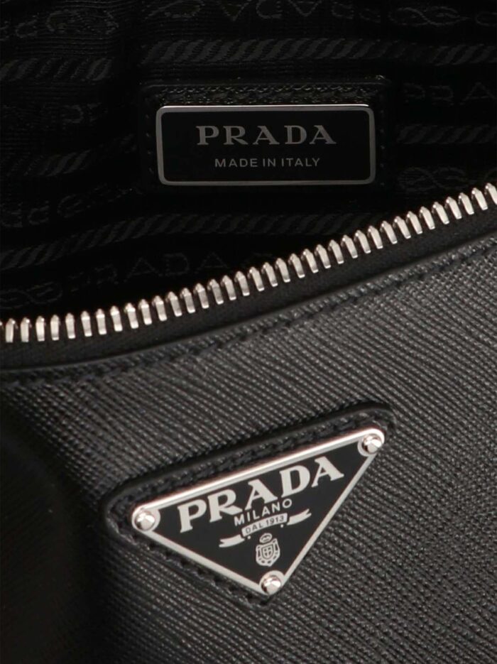 PRADA Re-Nylon & Saffiano Crossbody Bag