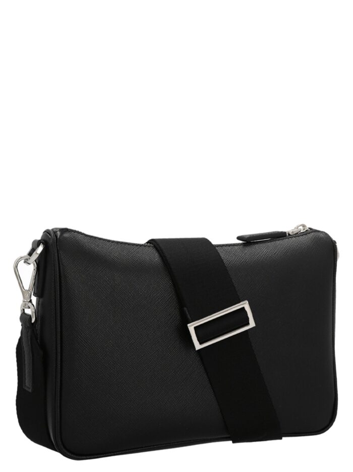 PRADA Re-Nylon & Saffiano Crossbody Bag