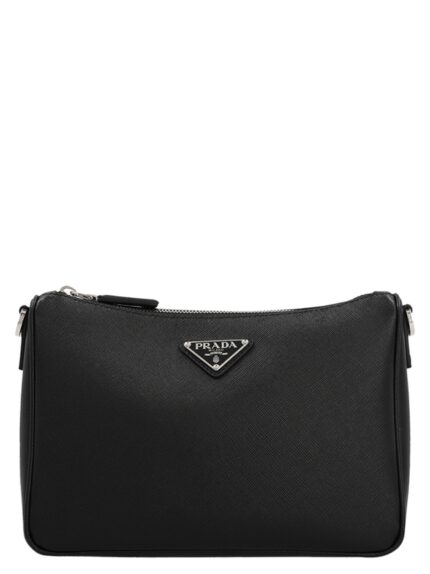 PRADA Re-Nylon & Saffiano Crossbody Bag