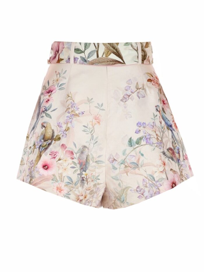 Zimmermann Rebellion Pleated Shorts