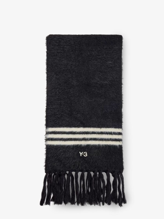 adidas y 3 recycled fabric scarf with logo ADIDAS Y-3 Recycled Fabric Scarf With Logo