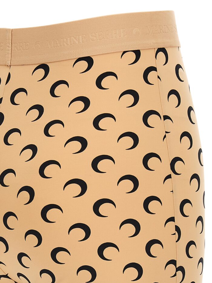 MARINE SERRE 'Recycled Moon' Biker Shorts