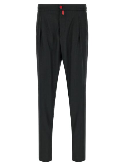 KITON Red Button Pants
