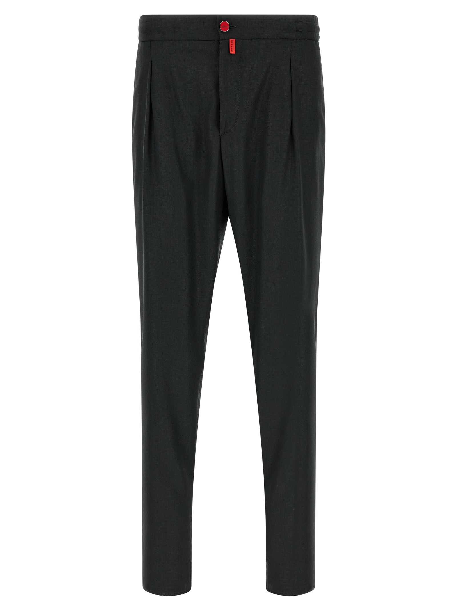 KITON Red Button Pants