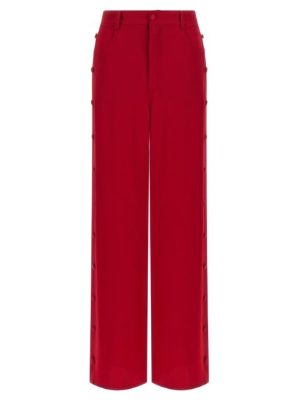 DI.LA3 PARI' Red 'Cadì' Pants