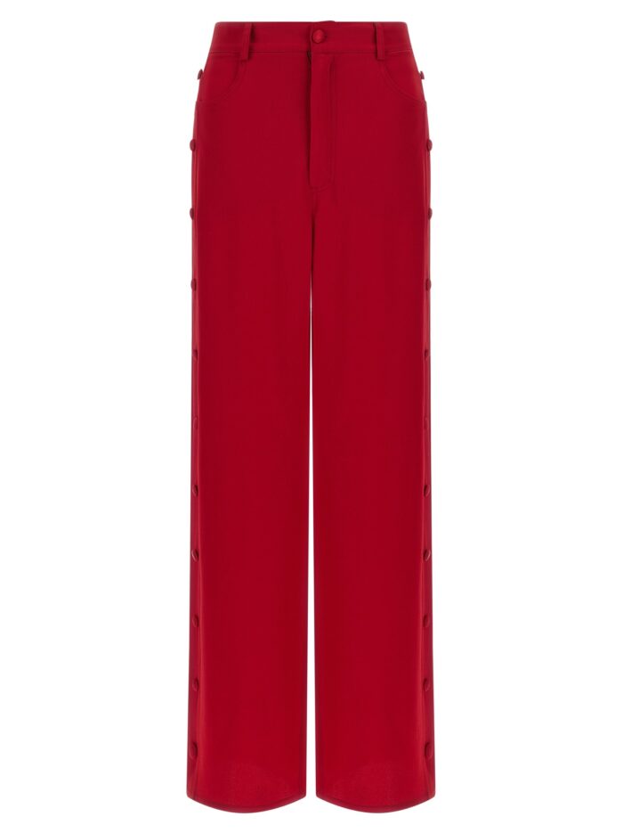 di.la3 pari' red 'cadì' pants DI.LA3 PARI' Red 'Cadì' Pants