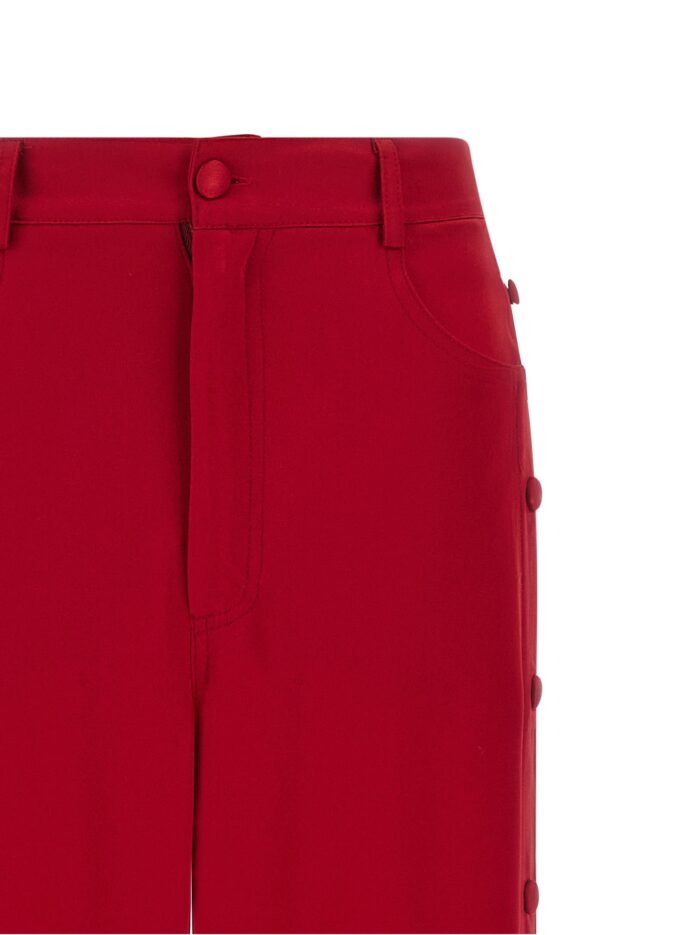 DI.LA3 PARI' Red 'Cadì' Pants