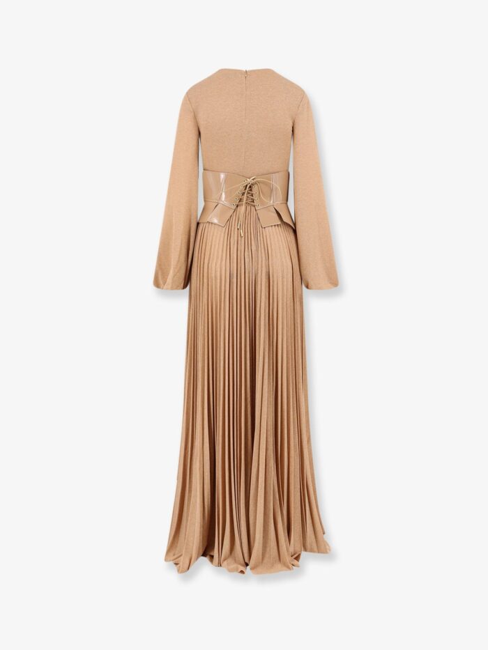 Elisabetta Franchi Red Carpet Dress With Corset