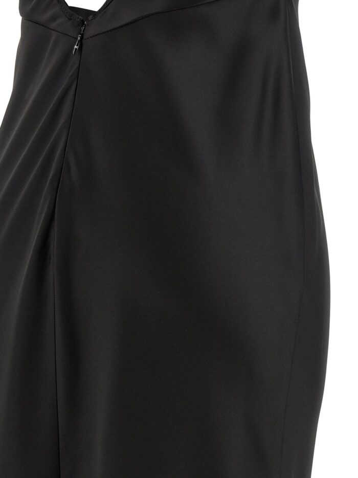 Elisabetta Franchi 'Red Carpet' Satin Dress