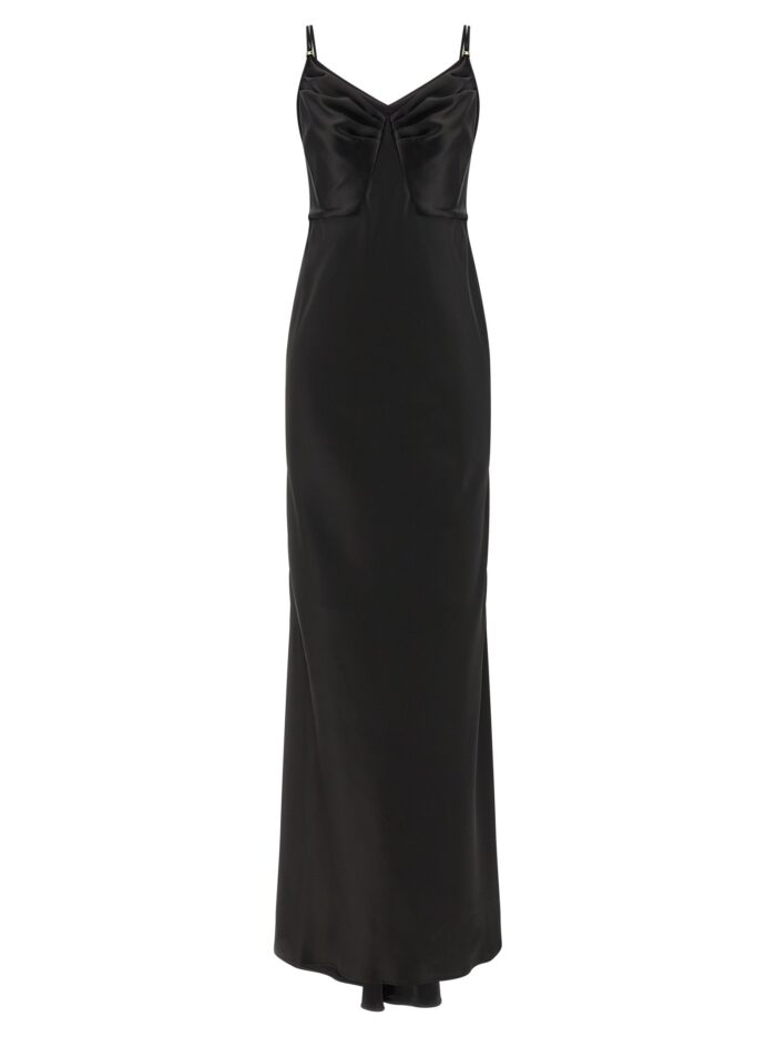 elisabetta franchi 'red carpet' satin dress Elisabetta Franchi 'Red Carpet' Satin Dress