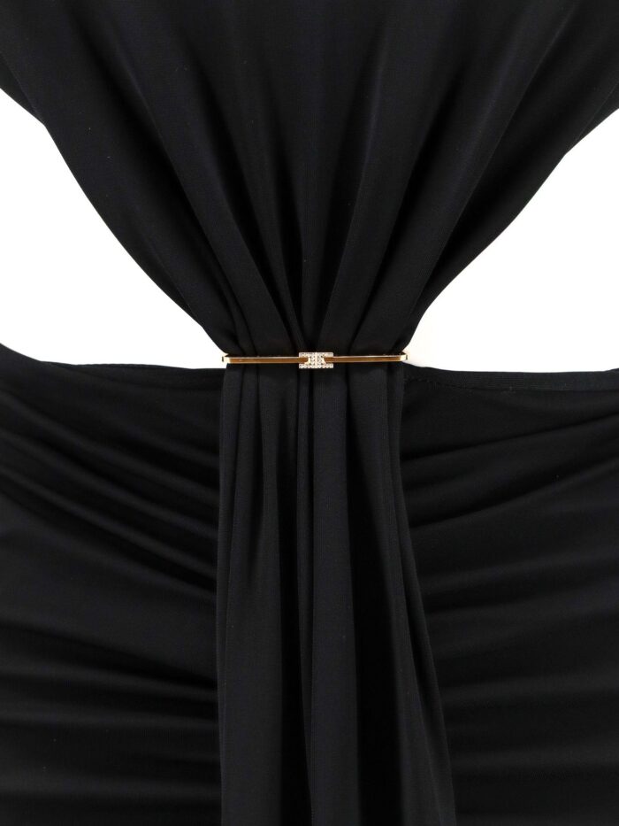Elisabetta Franchi Red Carpet Stretch Viscose Dress