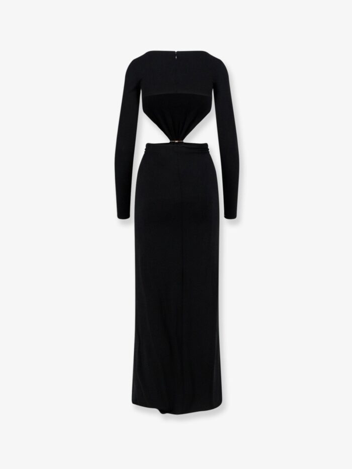 Elisabetta Franchi Red Carpet Stretch Viscose Dress