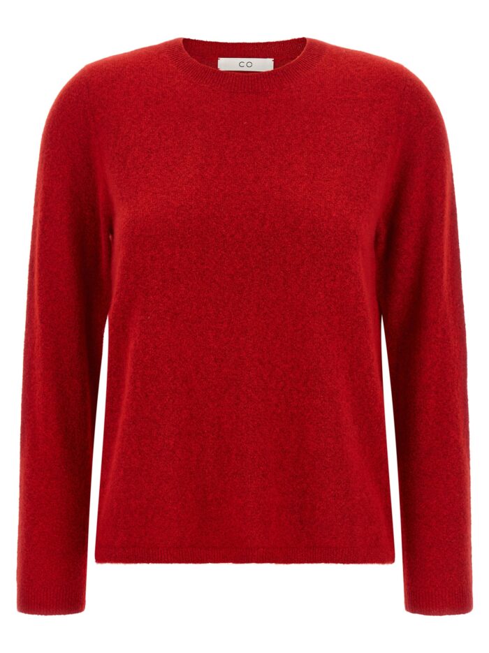 co red cashmere and silk sweater CO Red Cashmere And Silk Sweater
