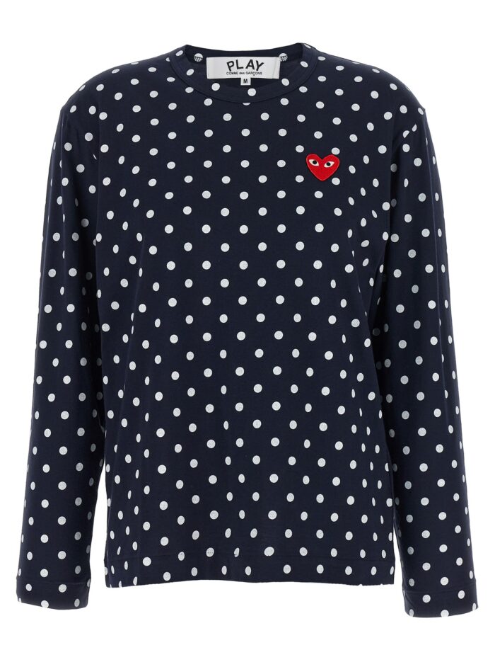 comme des garcons play 'red emblem' t shirt COMME DES GARCONS PLAY 'Red Emblem' T-shirt