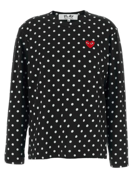 COMME DES GARCONS PLAY 'Red Emblem' T-shirt