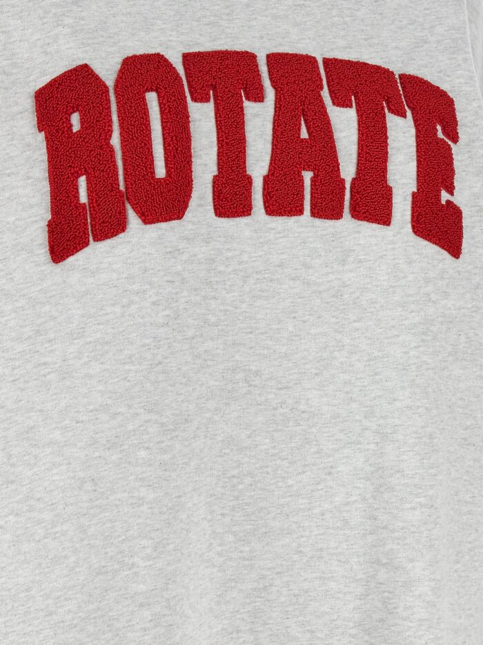 ROTATE BIRGER CHRISTENSEN Red Logo Sweatshirt
