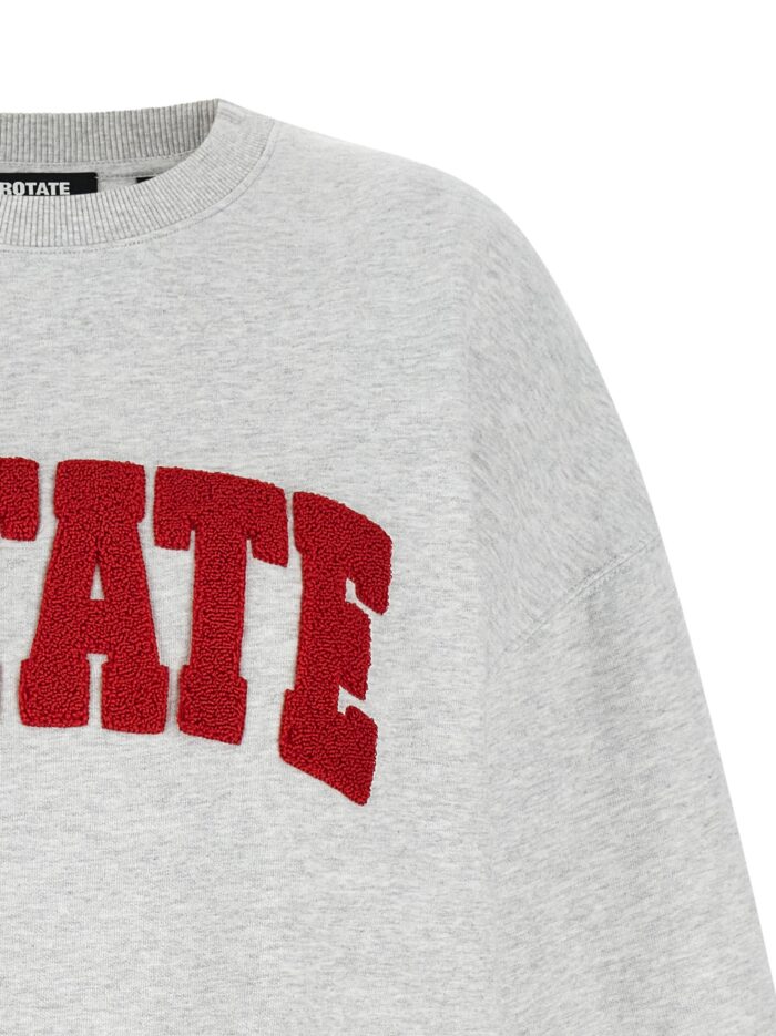 ROTATE BIRGER CHRISTENSEN Red Logo Sweatshirt
