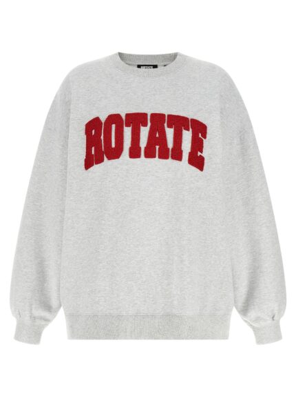 ROTATE BIRGER CHRISTENSEN Red Logo Sweatshirt
