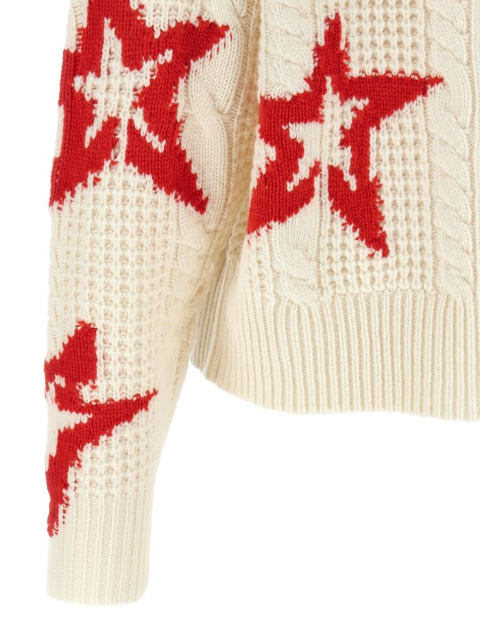 PERFECT MOMENT Red Star Turtleneck Sweater