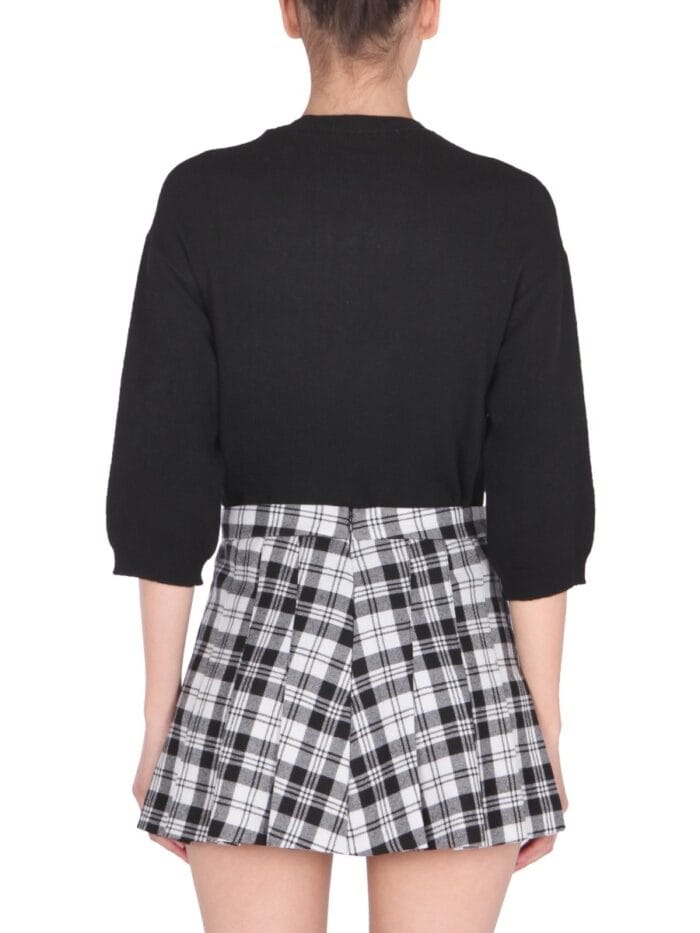 RED VALENTINO CREW NECK SWEATER