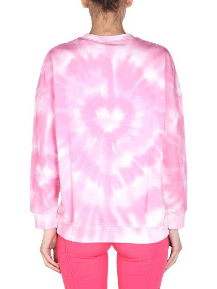 RED VALENTINO TIE-DYE PATTERN SWEATSHIRT
