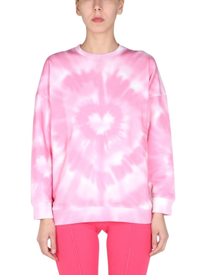 RED VALENTINO TIE-DYE PATTERN SWEATSHIRT