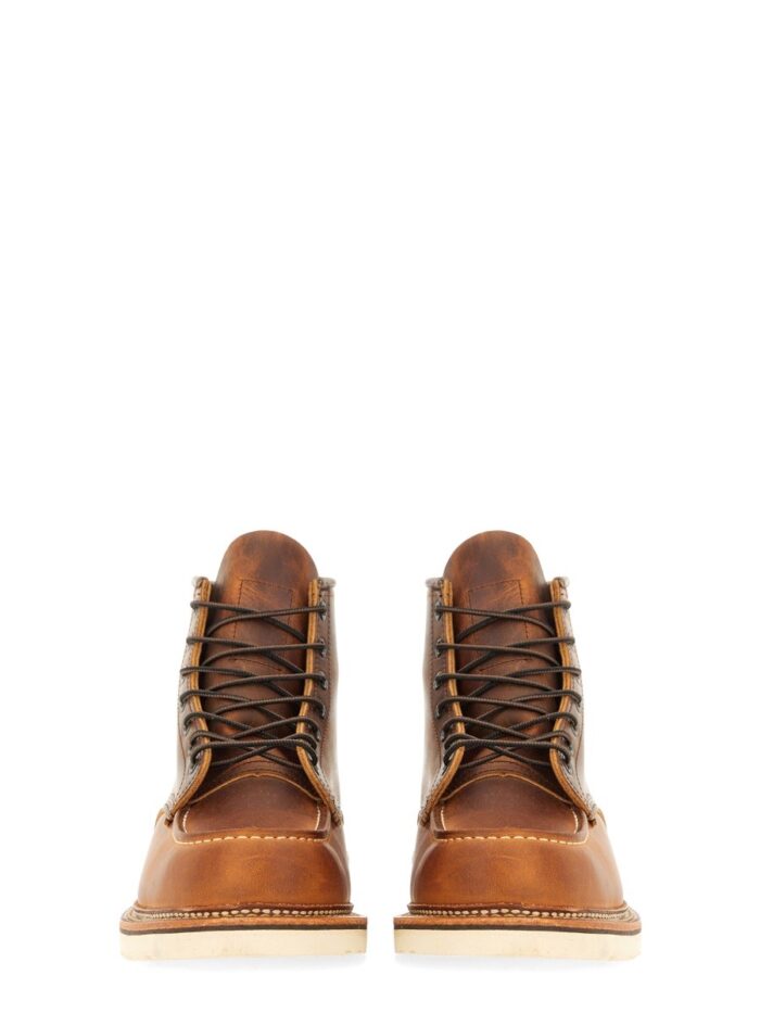 RED WING BOOT "CLASSIC MOC TOE"