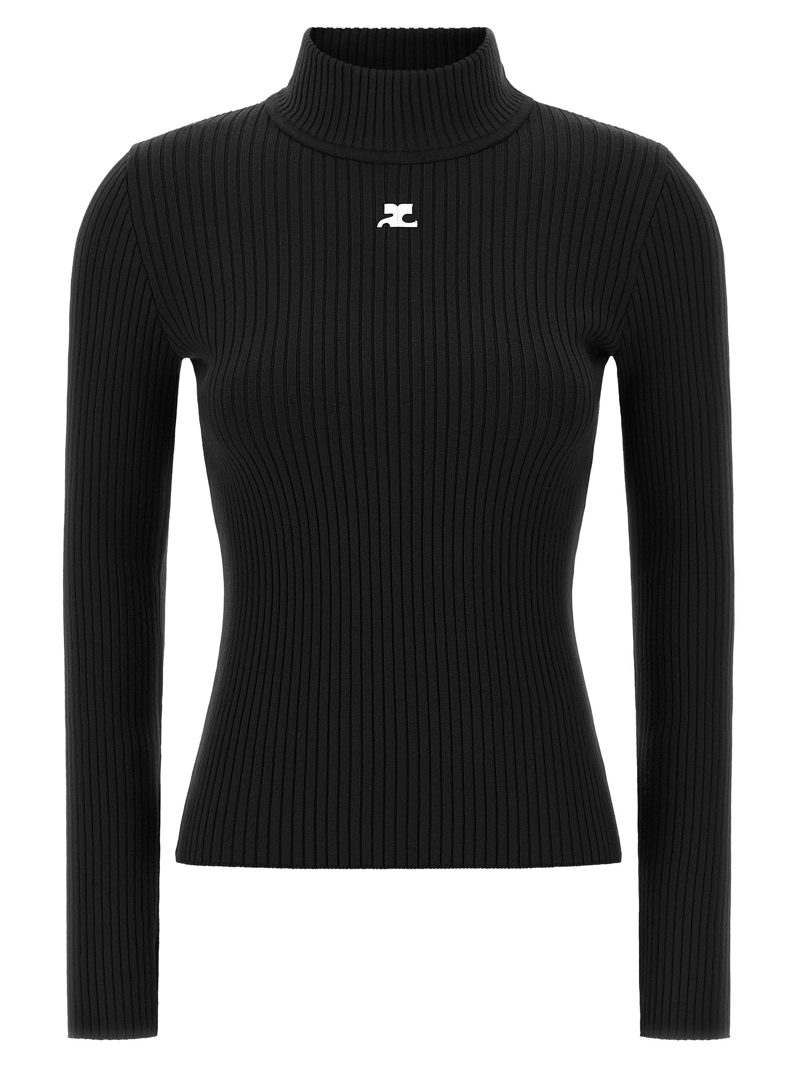 COURREGES 'Reedition' High Neck Sweater