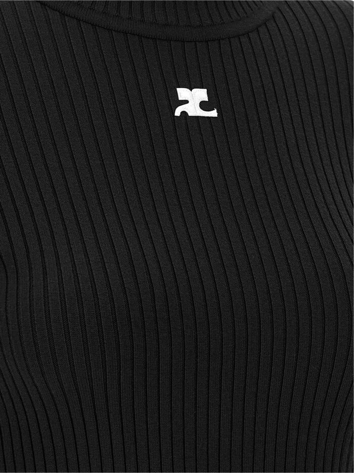 COURREGES 'Reedition' High Neck Sweater