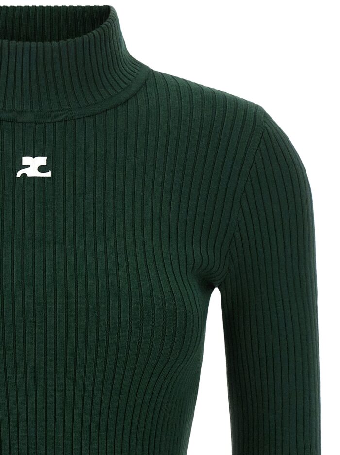 COURREGES 'Reedition Rib Knit' Sweater