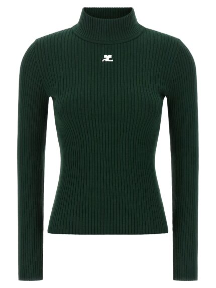 COURREGES 'Reedition Rib Knit' Sweater