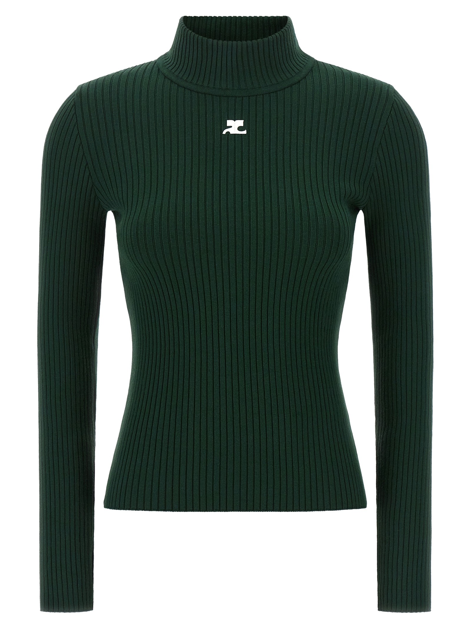 COURREGES 'Reedition Rib Knit' Sweater
