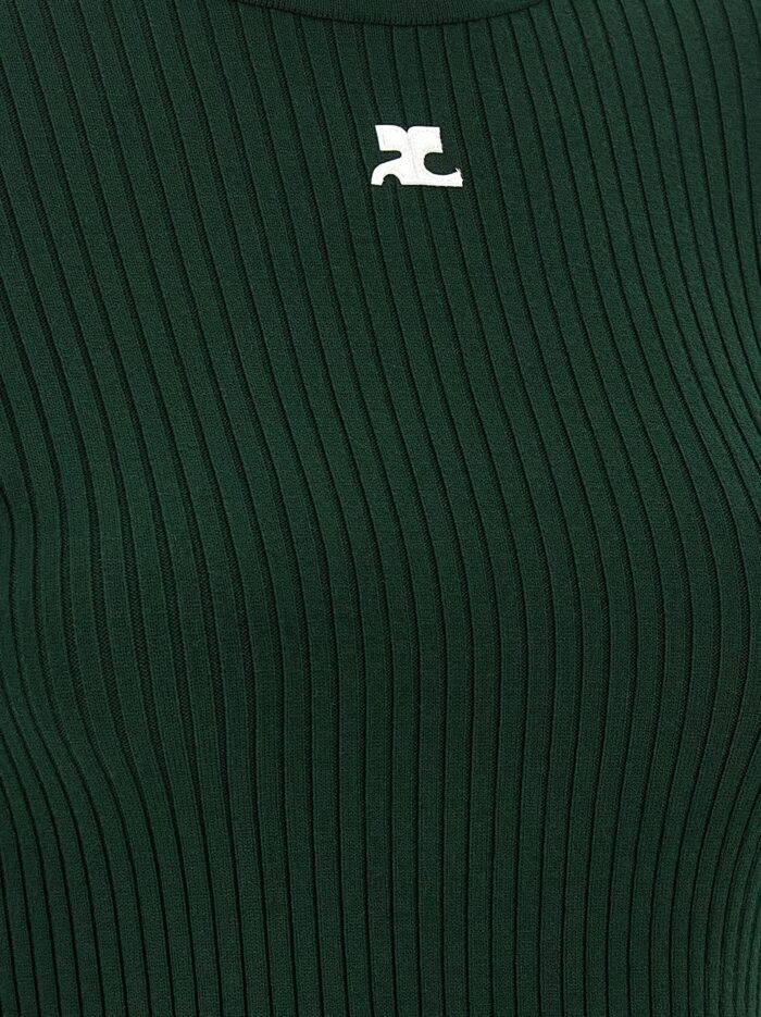 COURREGES 'Reedition Rib Knit' Sweater