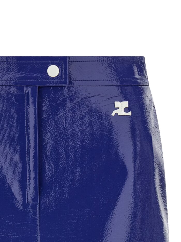 COURREGES 'Reedition Vinyl' Skirt