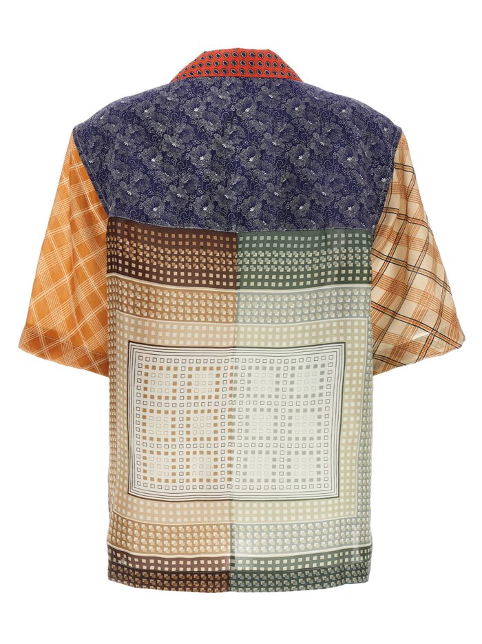 MARINE SERRE 'Regenerated Silk Scarves Bowling' Shirt