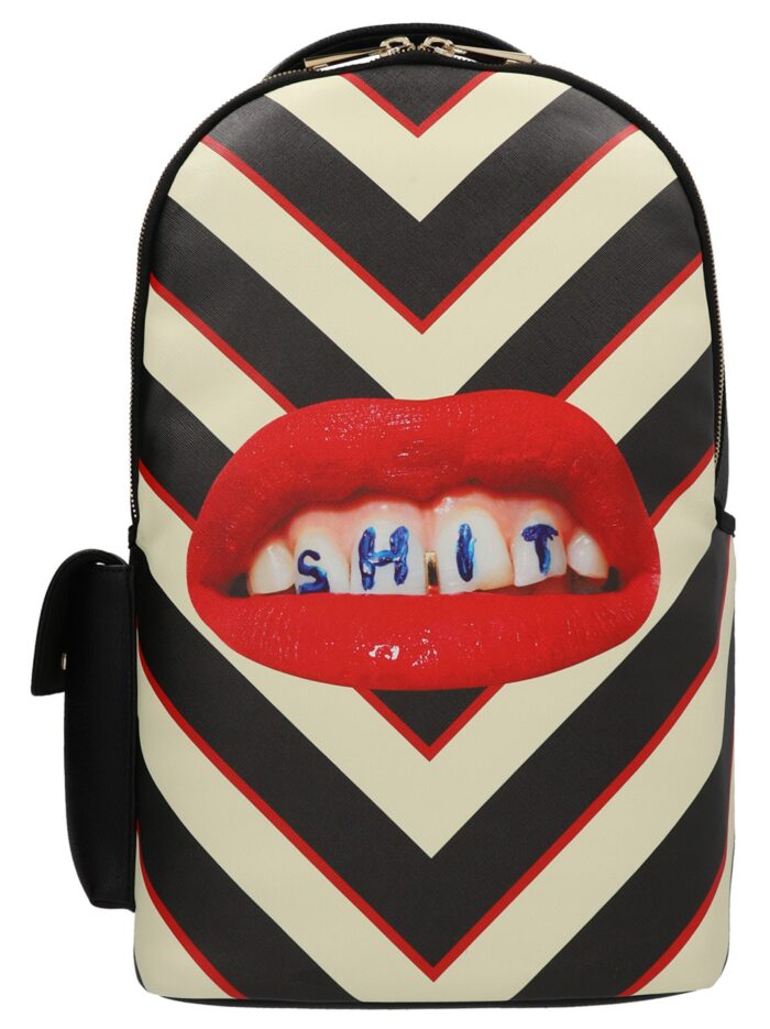 seletti 'regimeenta shit' seenta x toiletpaper backpack SELETTI 'Regimeenta Shit' Seenta X Toiletpaper Backpack