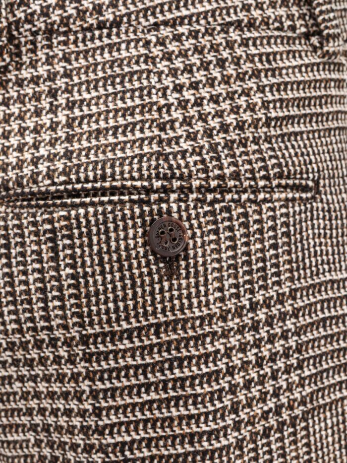 Golden Goose Deluxe Brand Relax Staright Prince Of Wales Trouser