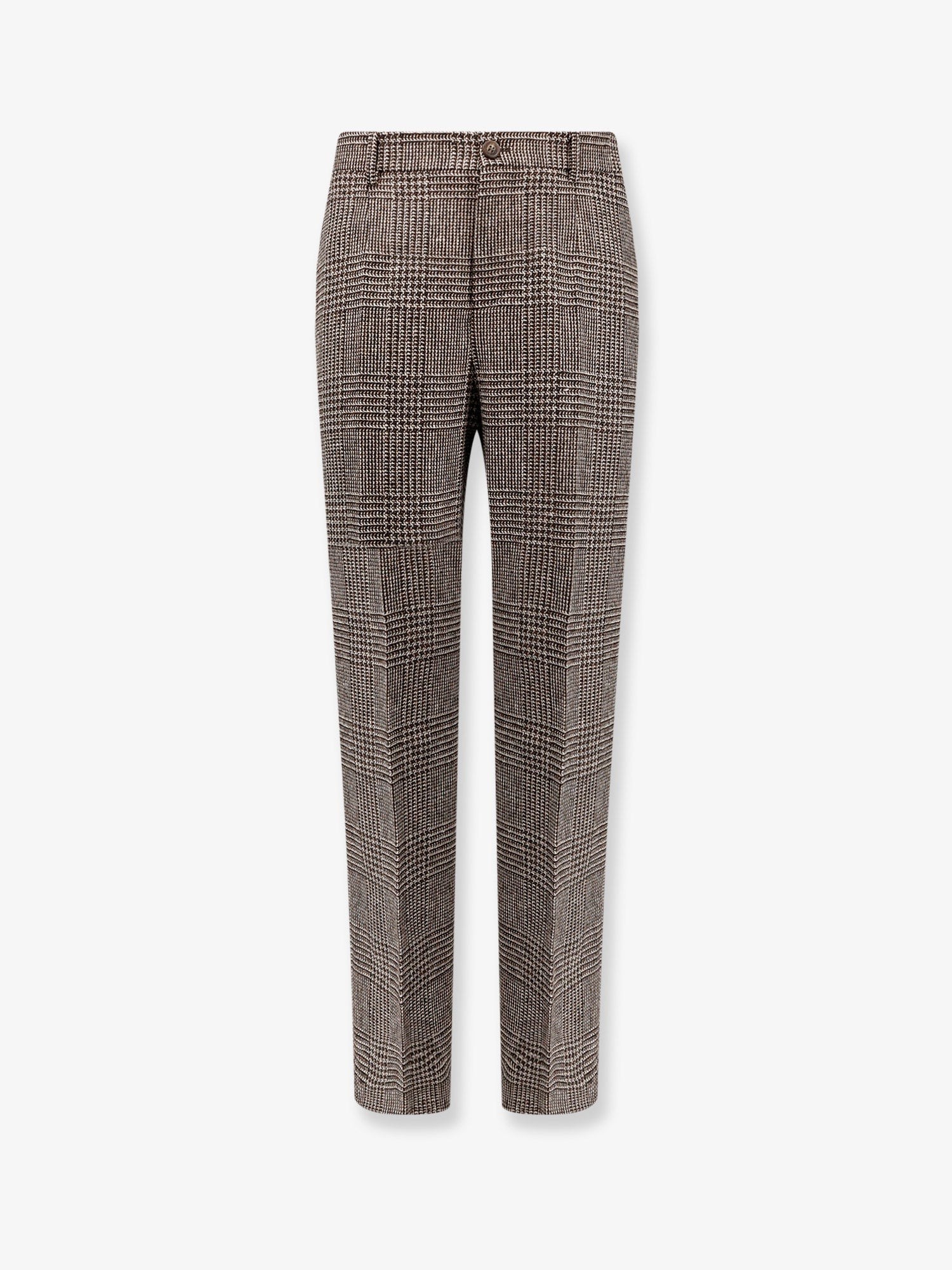 Golden Goose Deluxe Brand Relax Staright Prince Of Wales Trouser
