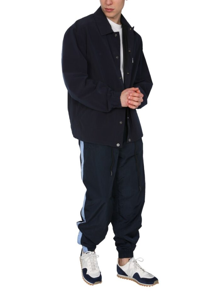 RELAXED FIT JACKET WITH BOSS X RUSSELL ATHLETIC LOGO