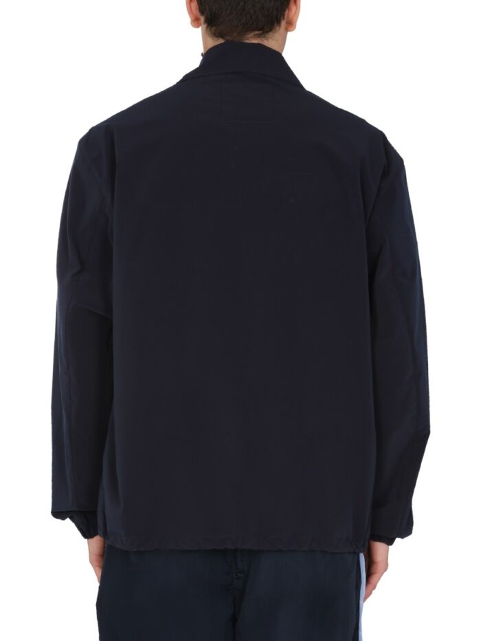 RELAXED FIT JACKET WITH BOSS X RUSSELL ATHLETIC LOGO