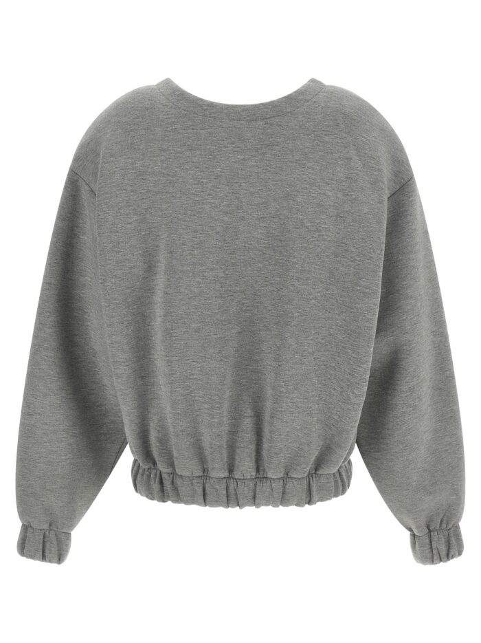 GIUSEPPE DI MORABITO Removable Flower Application Sweatshirt