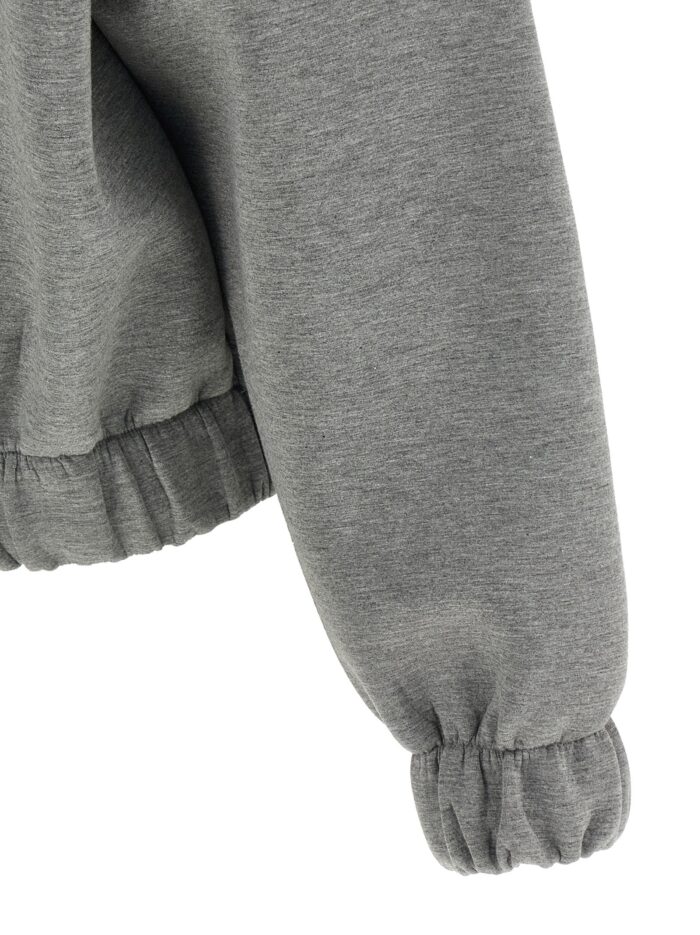 GIUSEPPE DI MORABITO Removable Flower Application Sweatshirt