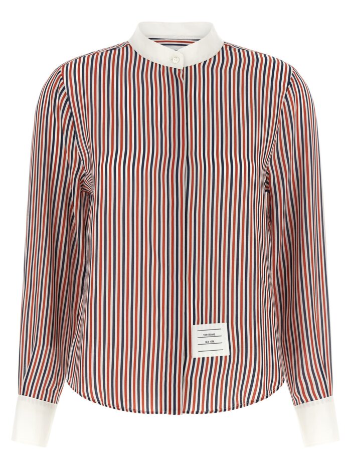 THOM BROWNE Removable Lavallière Collar Shirt